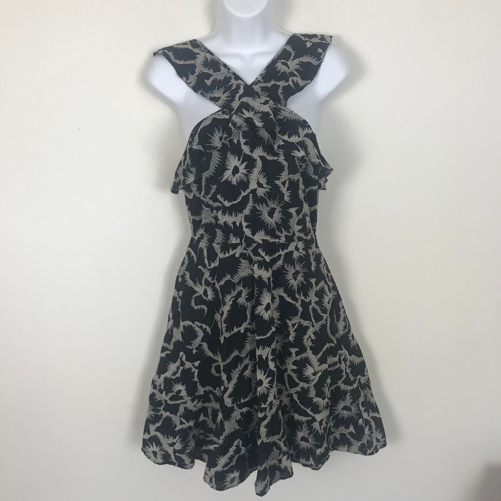 Banana Republic Embroidered Floral Dress